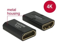 DELOCK Adaptér HDMI (F) -> HDMI (F) 4K barel