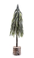 Vianočný stromček SANTA LILA 8,5x15xv55cm