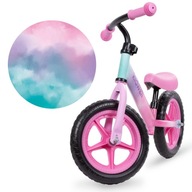 Farebný detský balančný bicykel Rebel ombre