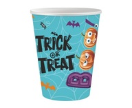Papierové poháre Halloween Pumpkins 250 ml 6 ks.