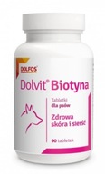Dolfos BIOTÍNOVÉ VITAMÍNY pre psov na srsť 90 tabliet Dolfos BIOTÍNOVÉ VITAMÍNY pre psov na srsť 90 tabliet