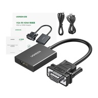 UGREEN ADAPTÉR VGA HDMI VIDEO ADAPTÉR 1080P 60HZ MINIJACK 3,5MM 15CM UGREEN ADAPTÉR VGA HDMI VIDEO ADAPTÉR 1080P 60HZ MINIJACK 3,5MM 15CM