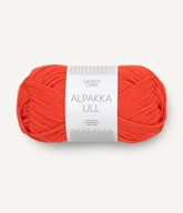 Alpaková priadza ALPAKKA ULL 3819 Sandnes oranžová Alpaková priadza ALPAKKA ULL 3819 Sandnes oranžová