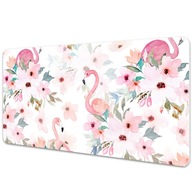 Ochranná podložka na stôl Flamingos kvety 90x45 cm