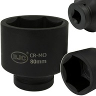 NÁRAZOVÁ ZÁSUVKA ŠESTIHRANNÁ 80mm 6 AGONÁLNA 1" KĽÚČ NÁRAZOVÁ ZÁSUVKA ŠESTIHRANNÁ 80mm 6 AGONÁLNA 1" KĽÚČ
