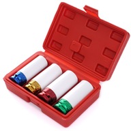 NÁRAZOVÉ ZÁSUVKY PRE HLINÍKOVÉ KOLESÁ 17-22MM SADA KD10523 NÁRAZOVÉ ZÁSUVKY PRE HLINÍKOVÉ KOLESÁ 17-22MM SADA KD10523