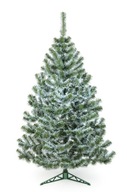 Vianočný stromček, umelé konce Borovicové biele, 180 cm Stojan