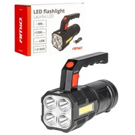 NABÍJATEĽNÁ HALOGÉNOVÁ LAMPA Hľadanie 4xLED + COB 1200mAh NABÍJATEĽNÁ HALOGÉNOVÁ LAMPA Hľadanie 4xLED + COB 1200mAh