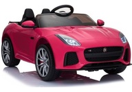 Ružové auto na batérie Jaguar F-Type