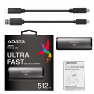 ADATA Externý SSD SE760 512G USB3.2-A/C