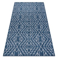SION LANOVÝ KOBEREC 120x170 cm ROMBY námornícka modrá #D519 SION LANOVÝ KOBEREC 120x170 cm ROMBY námornícka modrá #D519