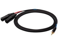 SSQ MIXLR1 - 3,5 mm stereo jack - 2x XLR samec SSQ MIXLR1 - 3,5 mm stereo jack - 2x XLR samec