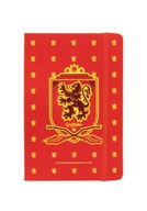 Kockovaný zápisník A5 Harry Potter Gryffindor Red 96k Kockovaný zápisník A5 Harry Potter Gryffindor Red 96k