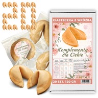 Cookies s veštením komplimenty pre vás čínske cookies s veštením 20 ks Cookies s veštením komplimenty pre vás čínske cookies s veštením 20 ks