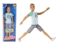 BÁBIKA CHLAPEC, TRIČKO, BLOND VLASY BÁBIKA CHLAPEC, TRIČKO, BLOND VLASY