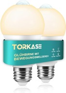 Žiarovky Torkase s pohybovým SENZOROM 13W E27 teplá biela 3000K 2-bal. Žiarovky Torkase s pohybovým SENZOROM 13W E27 teplá biela 3000K 2-bal.