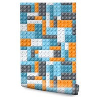 Tapeta pre chlapca Farebné Lego BLOCKS Tapeta pre chlapca Farebné Lego BLOCKS