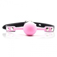 Knebel-Ball Gag + blok (rosa) Knebel-Ball Gag + blok (rosa)