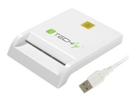 TECHLY Compact USB 2.0 Smart Card Reader biela TECHLY Compact USB 2.0 Smart Card Reader biela
