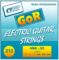 Struny na elektrickú gitaru GorStrings 4N6 10-46 Struny na elektrickú gitaru GorStrings 4N6 10-46
