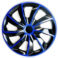 4x kryty nábojov Quad Bicolor 15 Blue pre Ford 4x kryty nábojov Quad Bicolor 15 Blue pre Ford