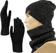 PÁNSKY KOMPLET, ČIAPKA + SUKŇA + RUKAVICE, zimné PÁNSKY KOMPLET, ČIAPKA + SUKŇA + RUKAVICE, zimné