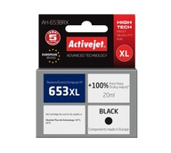 ACTIVEJET 653XL 653 Čierny ATRAMENT 3YM75AE PRE ATRAMENT HP ADVANTAGE 6475 6075 ACTIVEJET 653XL 653 Čierny ATRAMENT 3YM75AE PRE ATRAMENT HP ADVANTAGE 6475 6075