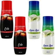 SODASTREAM Set sirup 2x Cola 2x Citrón-Limetka SODASTREAM Set sirup 2x Cola 2x Citrón-Limetka
