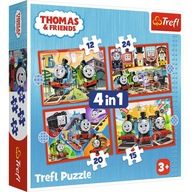 HÁDANKA 4V1 THOMEK A PRIATELIA VLAKY 4+ KOCKY HÁDANKA 4V1 THOMEK A PRIATELIA VLAKY 4+ KOCKY