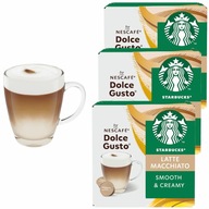 Káva Dolce Gusto STARBUCKS Latte Macchiato 36 kapsúl Káva Dolce Gusto STARBUCKS Latte Macchiato 36 kapsúl
