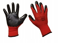 Pracovné nylonové nitrilové rukavice