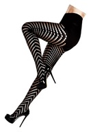 BACI SEXY PANČUCHY GEOMETRICKÉ JACQUARD SEX BACI SEXY PANČUCHY GEOMETRICKÉ JACQUARD SEX
