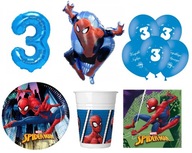Súprava balónov na 3. narodeniny Spider Man
