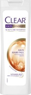 Clear Women ANTI HAIR FALL šampón proti lupinám so ženšenom 400 ml