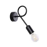 DETSKÁ NÁSTENNÁ LAMPA EDI 1 ČIERNA