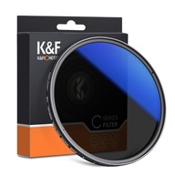 K&F (ND2-ND400) Modrý 67mm nastaviteľný ND filter