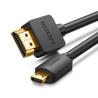 UGREEN Micro HDMI kábel HDMI 4K 3D 2160p 60Hz 1,5m UGREEN Micro HDMI kábel HDMI 4K 3D 2160p 60Hz 1,5m