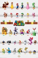 Nástenný plagát Super Mario Heroes 61x91,5 Nástenný plagát Super Mario Heroes 61x91,5