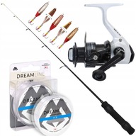 SET ICE SPINNER SET Rybársky prút Reel Line MIKADO ľadové rotačky SET ICE SPINNER SET Rybársky prút Reel Line MIKADO ľadové rotačky