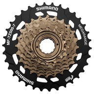 SHIMANO MF-TZ500 FREESPEED 7-rýchlostná 14-34T hnedá SHIMANO MF-TZ500 FREESPEED 7-rýchlostná 14-34T hnedá