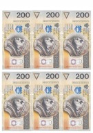 Potlačový fondán na tortu. BANKOVKY 200 PLN Potlačový fondán na tortu. BANKOVKY 200 PLN