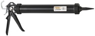 Hliníková trubková pištoľ na silikón, škáry, polyuretán, klobásy, 600 ml