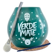 Yerba Verde Mate Zimná tekvica Bombilla Set