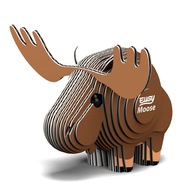Eugy Moose Eco Jigsaw 3D puzzle Eugy Moose Eco Jigsaw 3D puzzle