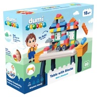 DUMEL Discovery Dumi Blocks Stôl s blokmi