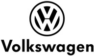 Logo VOLKSWAGEN nápis nálepka farba Čierna rozmer 40X24cm záruka