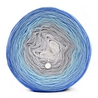 KOKONEK Klasická priadza A667 Ombre Light Smooth Cotton Acrylic KOKONEK Klasická priadza A667 Ombre Light Smooth Cotton Acrylic