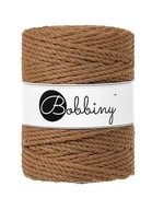 Paličkovaná šnúra Macrame 5mm 100m 3vrstvá karamelová Paličkovaná šnúra Macrame 5mm 100m 3vrstvá karamelová