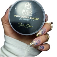 Boska Nails Pro Control Builder Just Clear gél na stavbu nechtov 50 ml Boska Nails Pro Control Builder Just Clear gél na stavbu nechtov 50 ml