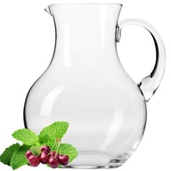 KROSNO džbán 1800 ml VEĽKÝ pohár na vodu, ŠŤÁVU, KOMPÓT, HARMONY nápoje